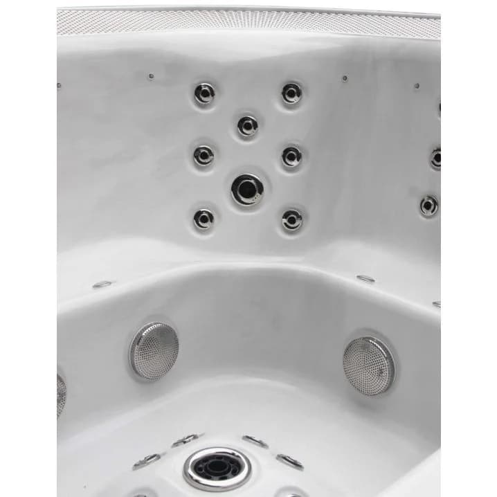 Image for Переливний СПА-басейн Aquajoy Serenity (250х230х96 см), Сріблясто-білий мармур