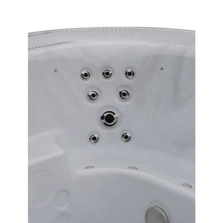 Image for Переливний СПА-басейн Aquajoy Serenity (250х230х96 см), Сріблясто-білий мармур