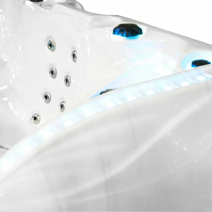 Image for СПА-басейн Passion Spas Ecstatic Mighty Wave (305x228x91 см), Сріблясто-білий