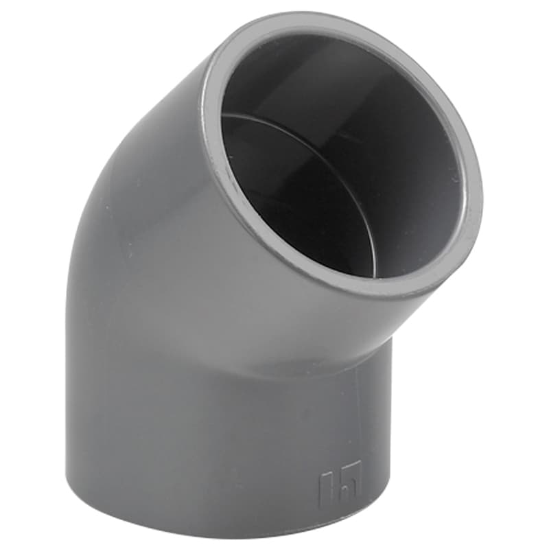 Image for Коліно ПВХ Hidroten 1001014, 45°, d32 мм