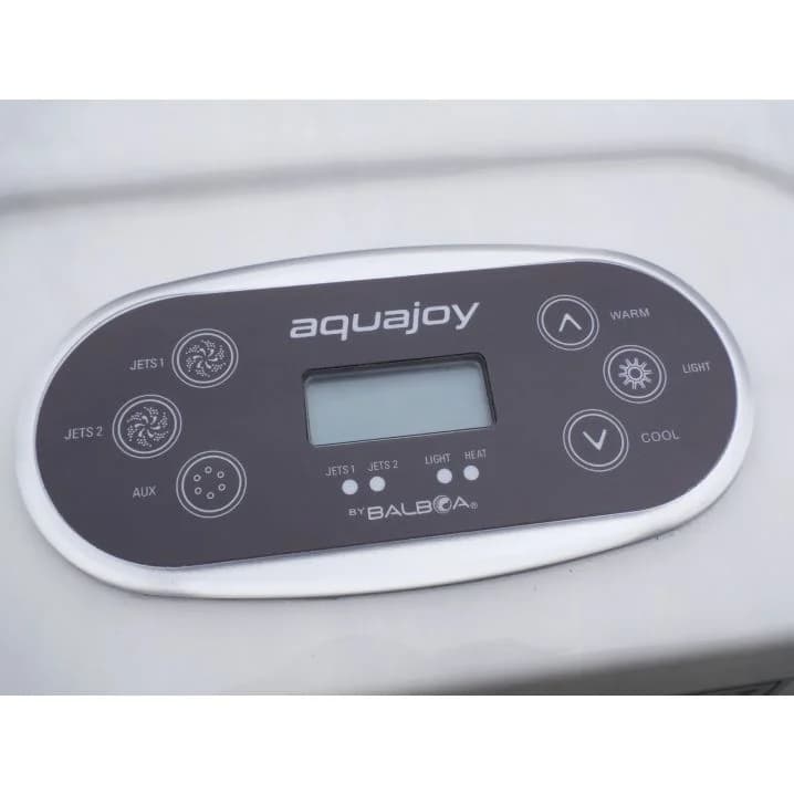 Image for Переливний СПА-басейн Aquajoy Serenity (250х230х96 см), Сріблясто-білий мармур