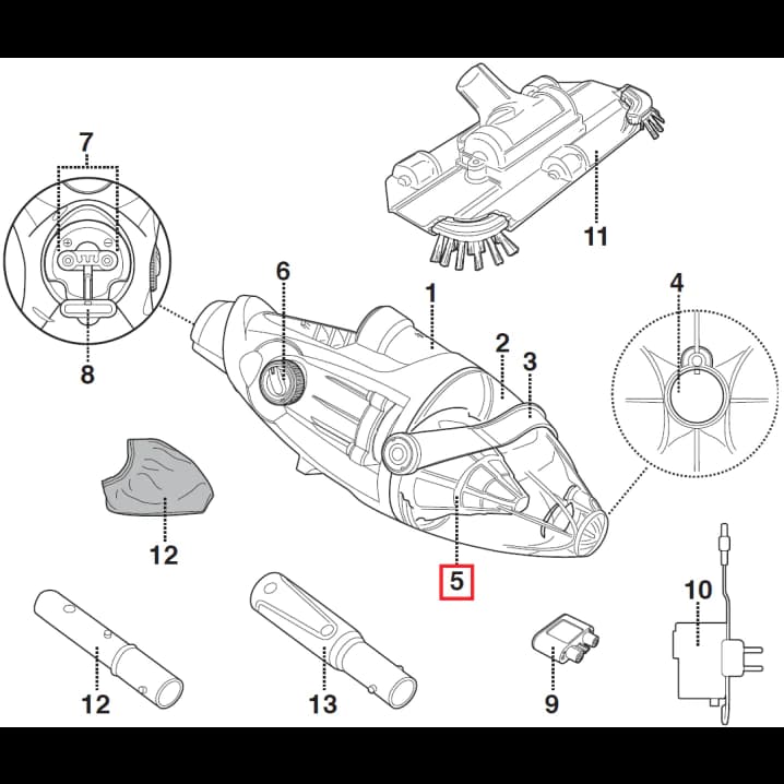 Image for Фільтр Kokido для пилососа Voltera 25 EV25CBX/EU (EV25-05-001)