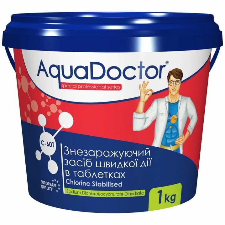 Хлор AquaDoctor C-60T в таблетках