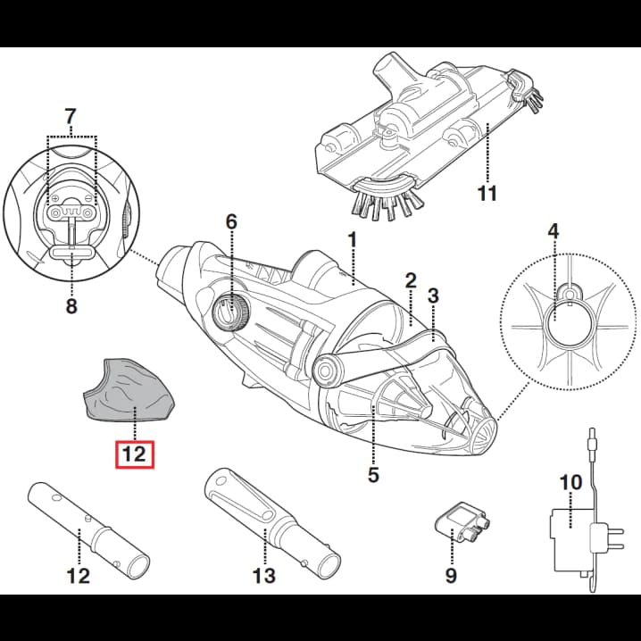 Image for Мішок фільтра Kokido для пилососа Voltera 25 EV25CBX/EU (EV25-09)