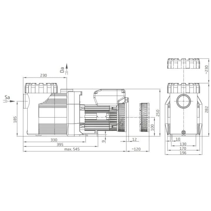 Image for Насос Speck BADU Prime Eco VS (220 В, до 22 м3/год, 1.1 кВт), зі змінною швидкістю