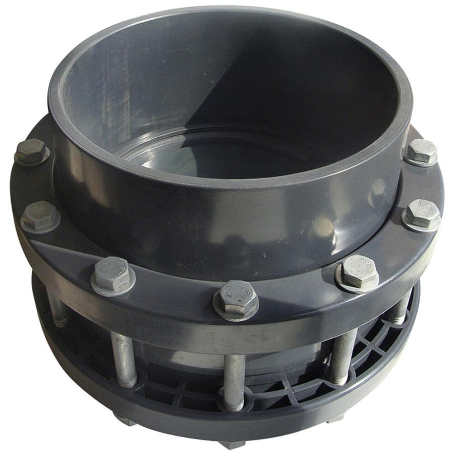 Image for Зворотний клапан ПВХ Era міжфланцевий, з фланцями d110 мм