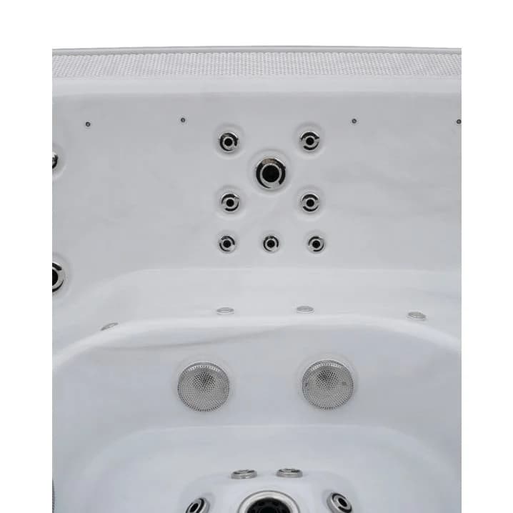 Image for Переливний СПА-басейн Aquajoy Serenity (250х230х96 см), Сріблясто-білий мармур