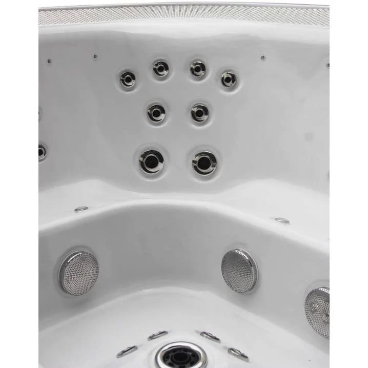 Image for Переливний СПА-басейн Aquajoy Serenity (250х230х96 см), Сріблясто-білий мармур