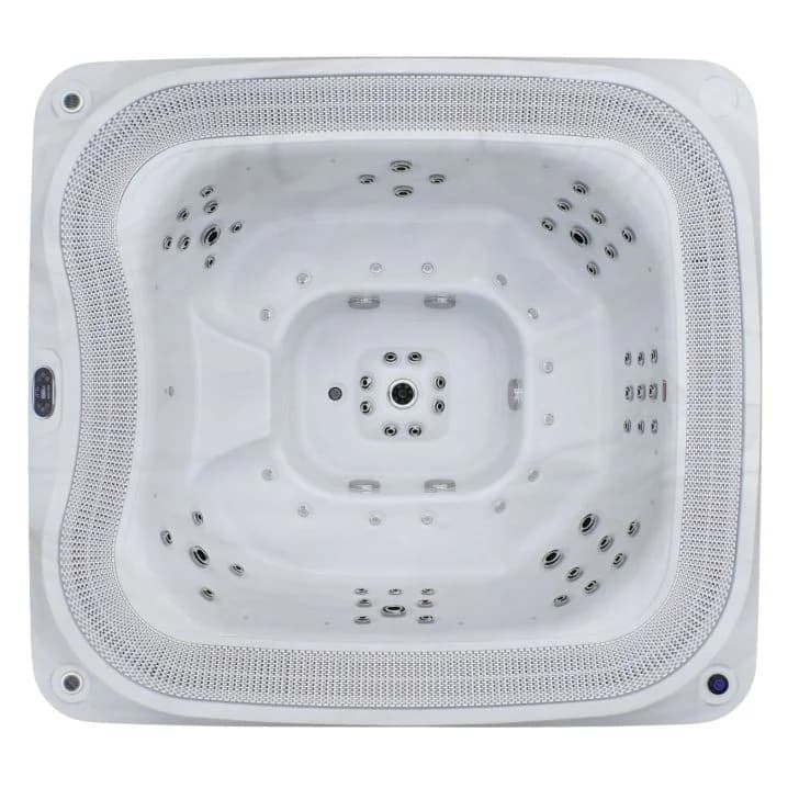 Image for Переливний СПА-басейн Aquajoy Serenity (250х230х96 см), Сріблясто-білий мармур