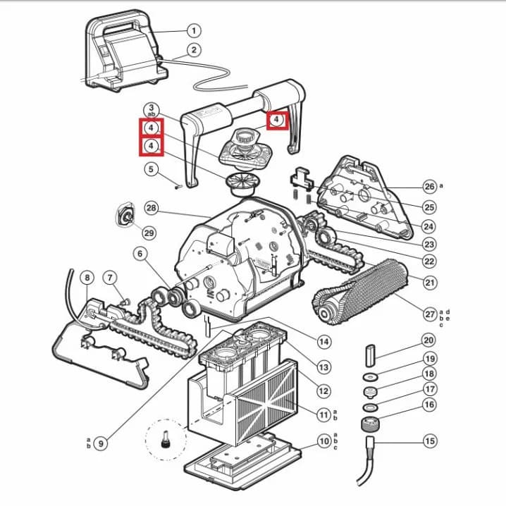 Image for Трубка Вентурі для пилососа Hayward TigerShark (RCX11208)