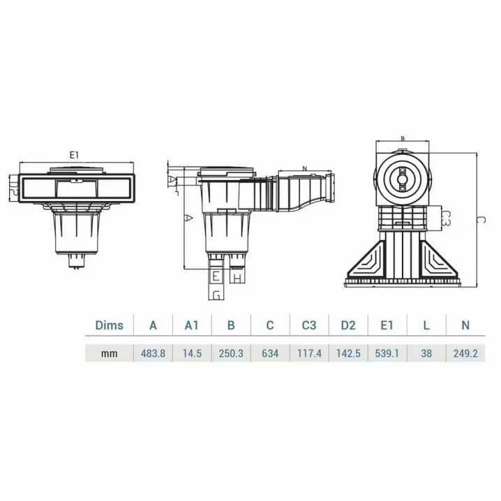 Image for Скімер Hayward 3139 Mirror