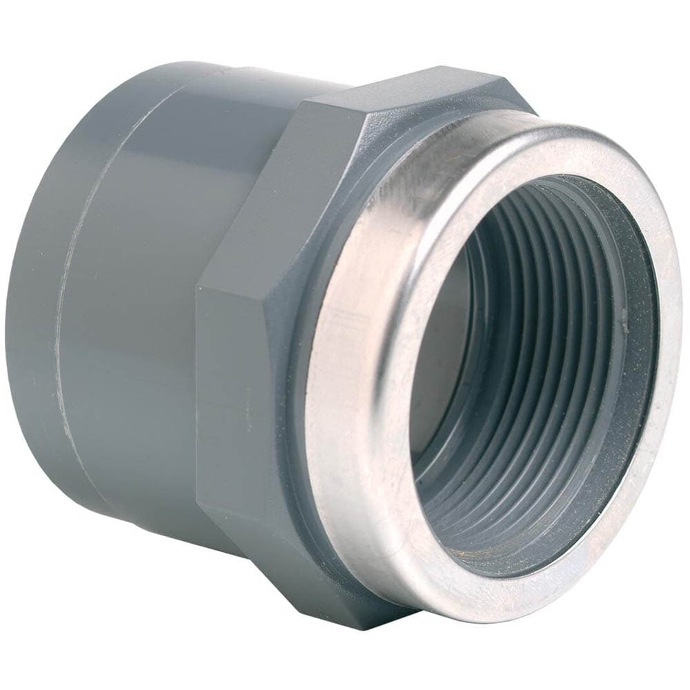 Image for Муфта ПВХ Effast RGRMAR050F перехідна, з металічним кільцем d50x1-1/2"