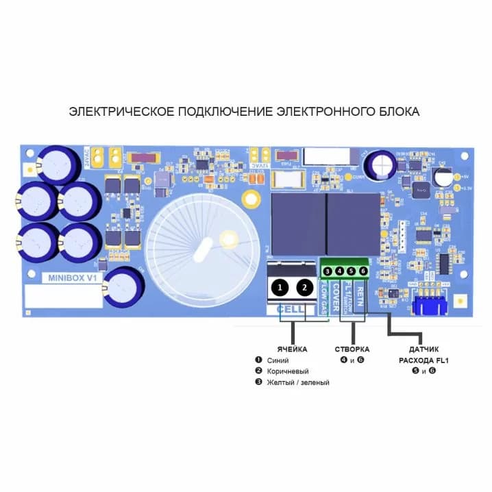 Image for Хлоргенератор Hayward AquaRite Basic Flo 8 (25 м³, 8 г/год)