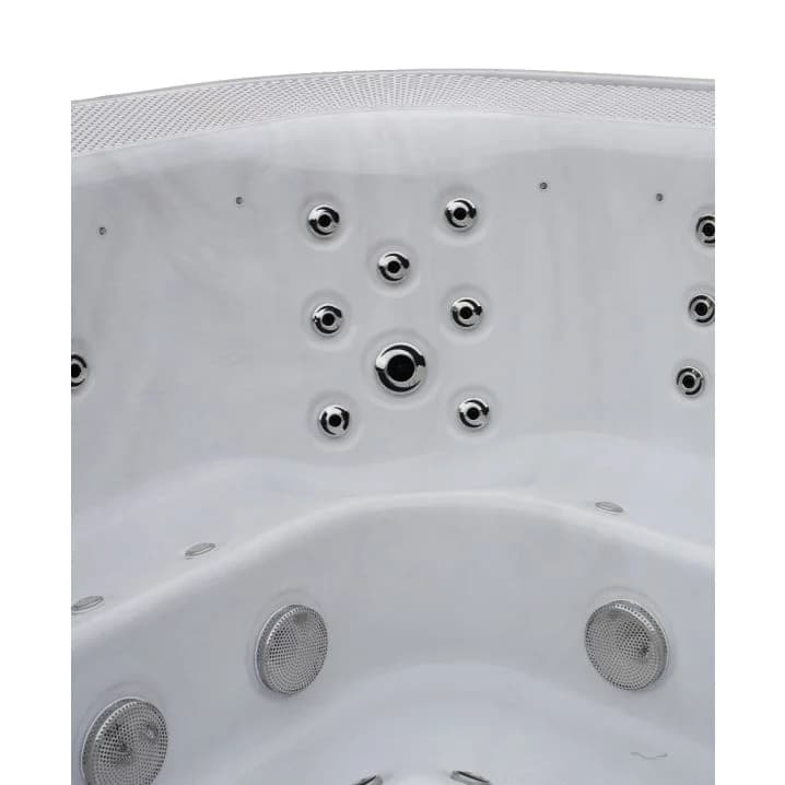 Image for Переливний СПА-басейн Aquajoy Serenity (250х230х96 см), Сріблясто-білий мармур