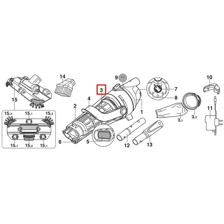 Image for Фільтр Kokido для пилососа Voltera EV56/EV60