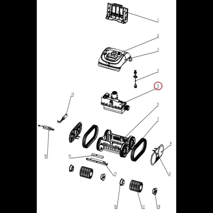 Image for Моторний блок для робота-пилососа Wybotics C1 (B.OS7010C.03.002)