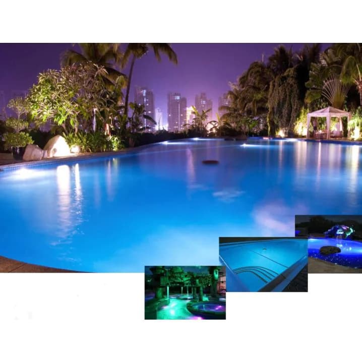 Image for Прожектор світлодіодний Aquajoy LED029 252LED (18 Вт) RGB + закладна під лайнер