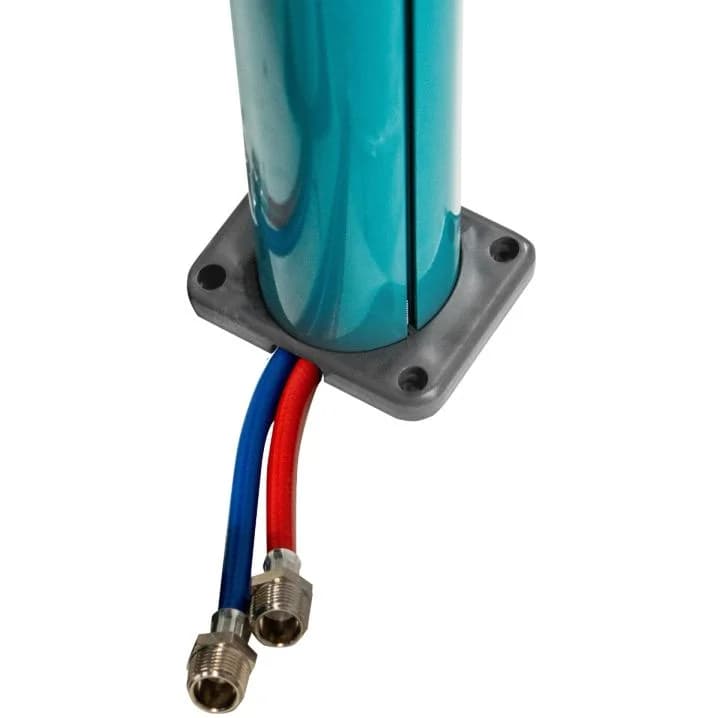 Image for Душ вуличний Aquaviva Quick з LED підсвіткою та мийкою для ніг, синій (ottanio) Q825/5021-QL