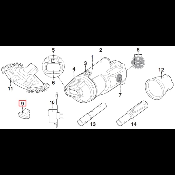 Image for Зарядний пристрій Kokido для пилососа Telsa EV30 (EV30-10/21)
