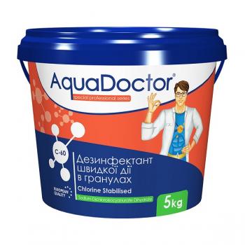 Химия для бассейна: AquaDoctor C60 (C60-T) - Быстрорастворимый шок-хлор