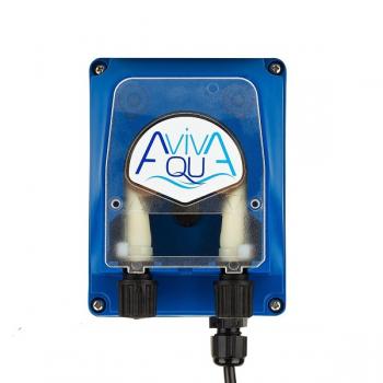 Системы дезинфекции для бассейнов: Дозирующий насос AquaViva универсальный 1,5 л/ч (PPE) с фиксир. скор.