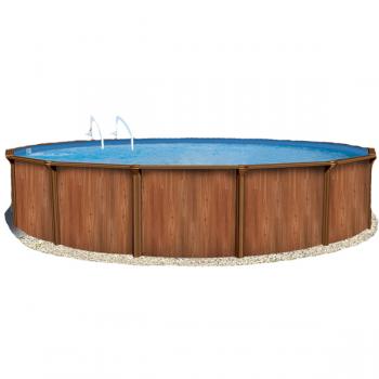 Збірні Басейни Atlantic Pools: Круглий басейн Atlantic Pools Esprit-Wood