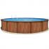 Збірні Басейни Atlantic Pools: Круглий басейн Atlantic Pools Esprit-Wood