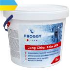 Аксесуари та Розхідники: Хлор тривалої дії Froggy Long Chlor Tabs 200